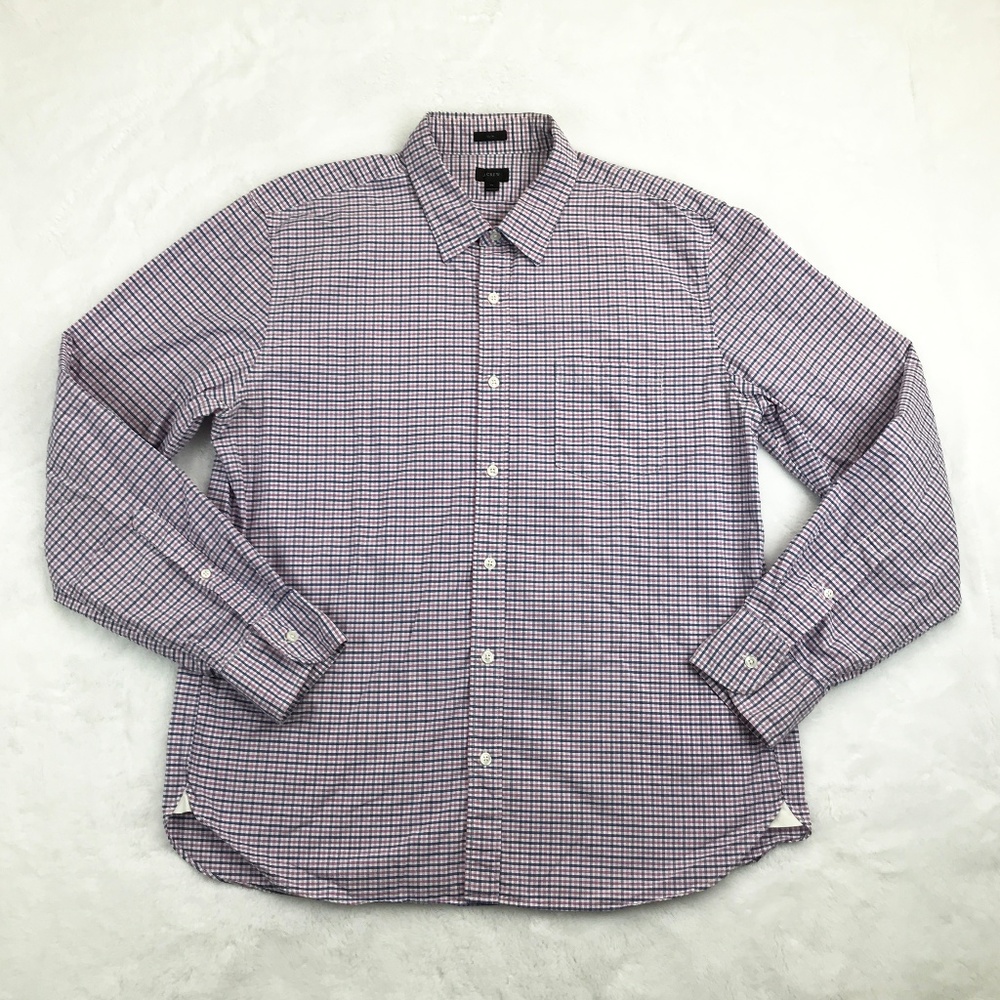 J. CREW Men's Slim Button Down Cotton Shirt XL